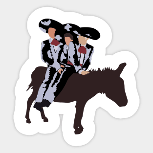 Three Amigos Sticker